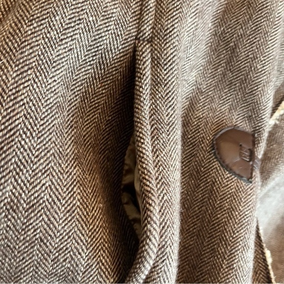 Esprit Wool Hooded Coat Size 8 - Picture 8 of 9